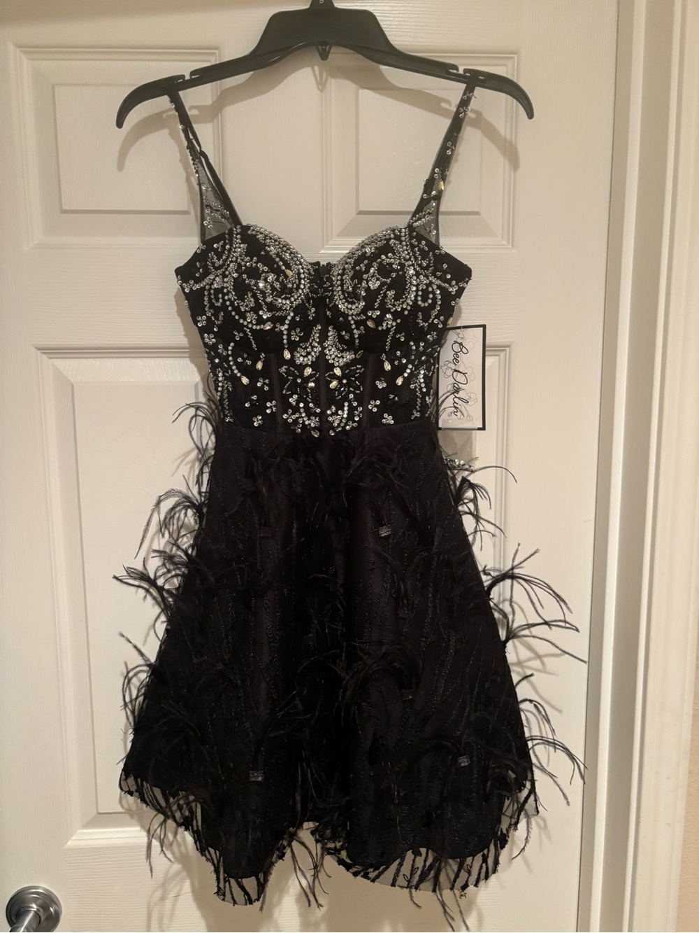 Bee Darling Black Fun Dress Tutu Beaded Prom …